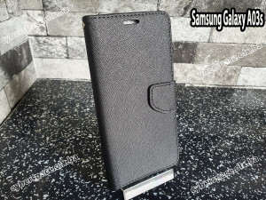 Futrola Maska Samsung Galaxy A03S KOZNA PREKLOPNA