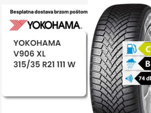 315/35 R 21 111W XL YOKOHAMA V906 BLUEARTH