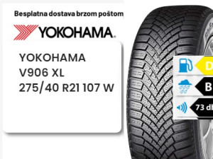 275/40 R 21 107W XL YOKOHAMA V906 BLUEARTH