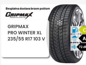 235/55 R 17 103V XL GRIPMAX PRO WINTER