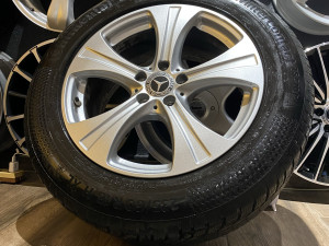 ORGINALNE AL. FELGE 18 MERCEDES+235/60 R18 CONTINENTAL TS870P