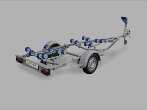 Auto prikolica VESTA marine za prevoz camca plovila  750 kg