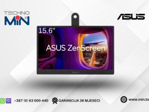 Monitor ASUS ZenScreen MB166CR 90LM07D3 15.6" IPS, Full HD, 60Hz