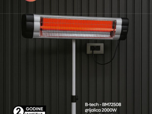Grijalica za Terase 2000W (zidna/stalak) B-tech - BM72508