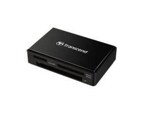 Čitač kartica USB 3.1 MicroSD/SD/CF, Black, RDF8K2, Transcend