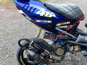 Roost rs 5 auspuh  Yamaha Aerox