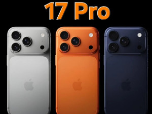 iPhone 17 Pro 256GB Silver - Cosmic Orange - Deep Blue