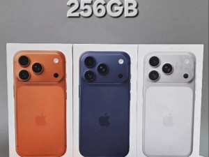 iPhone 17 Pro 256GB Silver - Cosmic Orange - Deep Blue