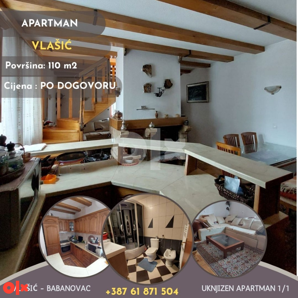 Prodaja-Apartman-Vlasic Babanovac-110 m2-1/1
