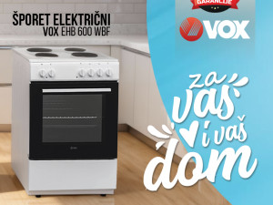 Električni šporet VOX EHB 600 WBF 60CM