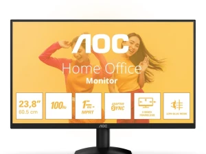 AOC Home Office Monitor 24B35HM2 23.8" FHD VA 100Hz 4ms