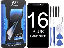 IPhone 16 Plus Hard Oled LCD Displej Touch Screen