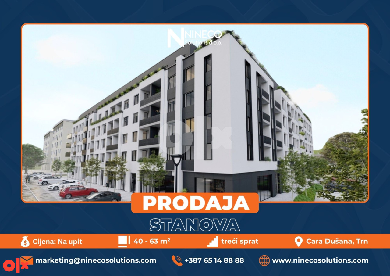 STANOVI - TRN - 62 i 63 m2 (Opština Laktaši)