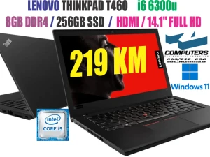 LAPTOP LENOVO T460 i5 6300/8GB DDR4/256 SSD/14.1 FHD