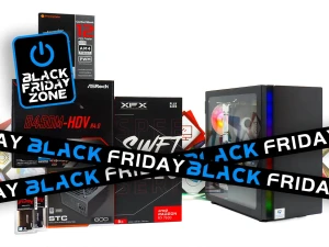 Gaming PC Cougar Purity-21B; R5 5500; RX 7600 480GB 16GB DOPER BF