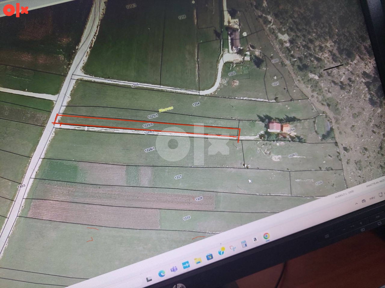 Zemljište Risovac- Blidinje 1500m2