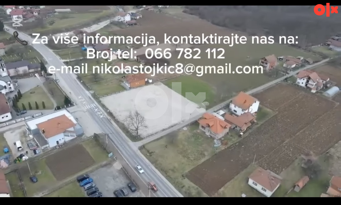 PLAC 2200m2 - Magistralni put Bijeljina Zvornik, mjesto Čelopek