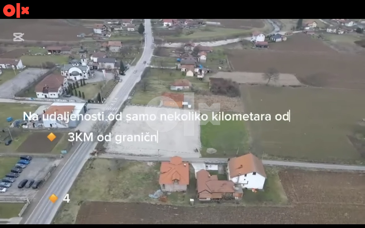 PLAC 2200m2 - Magistralni put Bijeljina Zvornik, mjesto Čelopek 2