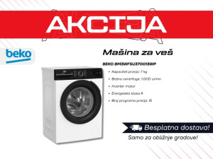 Mašina za veš BEKO BM3WFSU370013WP/AKCIJA