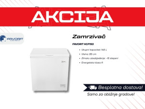 Zamrzivač FAVORIT HCF150 | 5 god garancije | Dostava