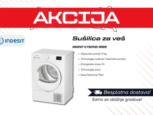 Sušilica za veš INDESIT CYSD92DWBEE | 5 god garancije | Dostava