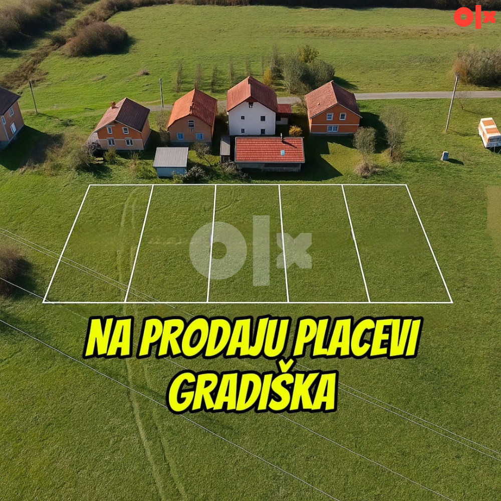 Placevi cca 450m2 Gradiška
