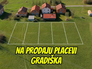 Placevi cca 450m2 Gradiška