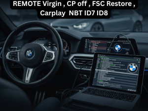 BMW MGU otkljucavanje  REMOTE virgin cp off fsc NBT ID7 ID8