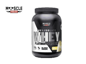 Muscle Freak 100% Isolate Whey Protein PLATINUM 1kg