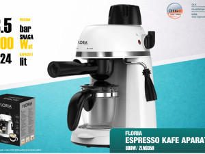 KAFE APARAT ZA ESPRESSO KAFU ZLN9359 FLORIA