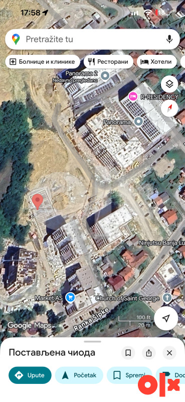 Stanovi od 41.70m2 do 43m2 u izgradnji u ulici Ranka Šipke 8