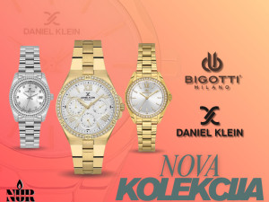 NOVA KOLEKCIJA DANIEL KLEIN & BIGOTTI ŽENSKI SATOVI RUČNI SAT