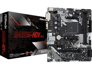 ASROCK MB B450M-HDV R4.0