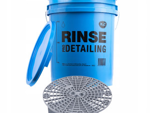 K2 PRO Detailing Bucket "RINSE" _ kanta za pranje 20L + SEPARATOR