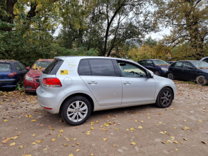 Prednja zadnja desna vrata LA7W GOLF VI 6 brava rucka staklo siva