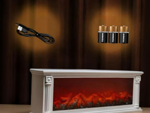 Dekorativni LED kamin 59cm