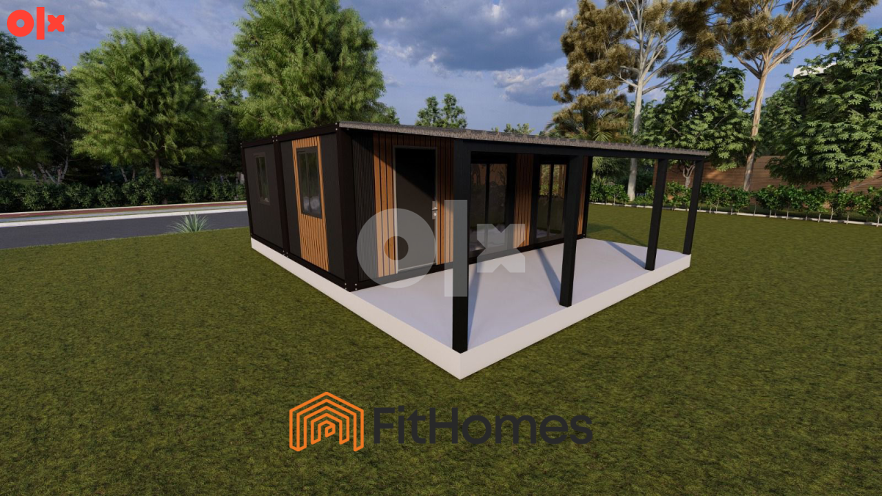 Milano Modular Kuca 42 m2  Terasa