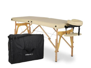 Ležaj za masažu Habys Sklopivi Prijenosni Krem - Sonia