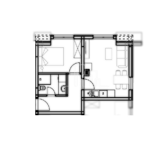 Apartman jedna spavaća 33 kvadrata Jahorina Dvorišta Useljivo 37