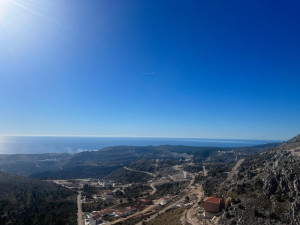 Plac sa pogledom na MORE - IVANICA - 892 m2