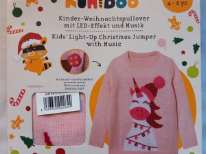 Novogodisnji dzemper za djevojcice
