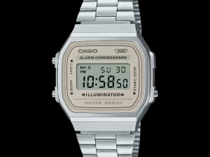 CASIO A168WA-8AYES  Unisex Ručni Sat (Silver Retro Vintage Gray)