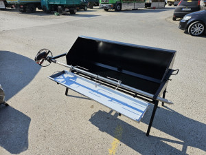 Pečenjara pecana razanj inox komplet sa motorom [ Duplo dno ]