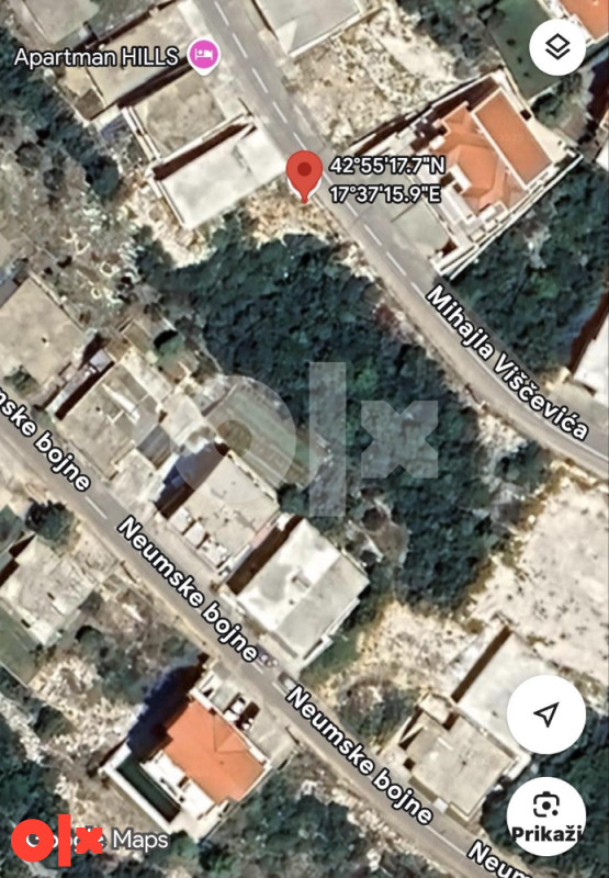 Zemljište  gradzevinsko NEUMU 2