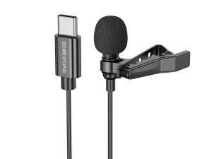 Mikrofon Type-C BOROFONE BFK11 Elegant lavalier