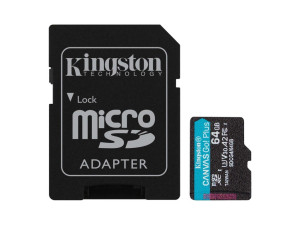 Kingston microSD 128GBCanvasGoPlus, Gen4r