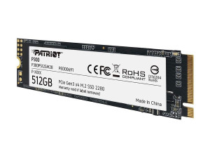 PATRIOT SSD M.2 NVMe P300 2280 PCIe 512GB Low-Power