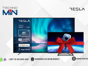 Tesla 85E645BUW, 85" 4K UHD LED, webOS + Tesla 32E325BH, 32"
