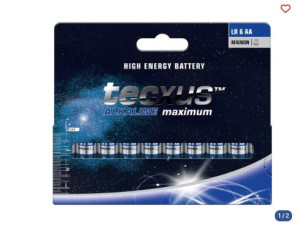 Baterijaa AA 1.5V TECXUS Long Life SET 10/1 043823