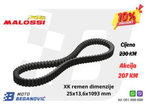Remen kaiš Piaggio Beverly 350/400 ccm MALOSSI kevlar